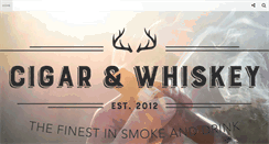 Desktop Screenshot of cigarandwhiskey.com