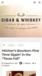 Mobile Screenshot of cigarandwhiskey.com